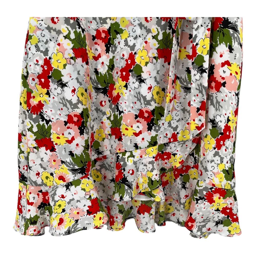 Likely Dress Vera floral faux wrap sleeveless size 6 - Picture 5 of 11
